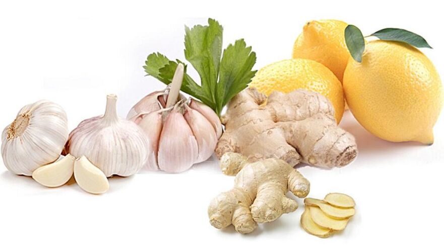 lemon ginger and garlic to get rid of parasites
