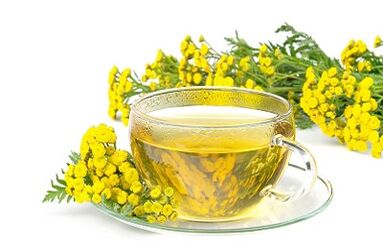 boil tansy to get rid of parasites