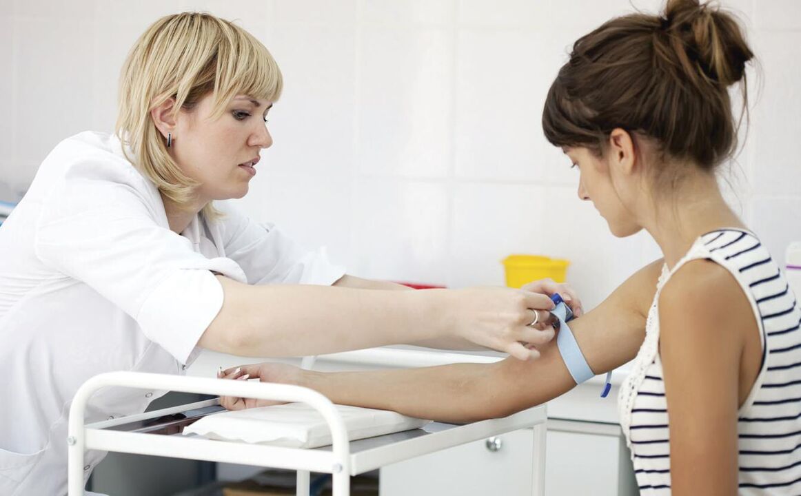 Blood tests for parasites