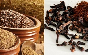 cloves and flax seeds fight parasites