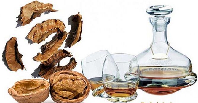 bean tincture against parasites